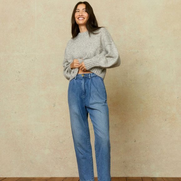 Christy Dawn Lena Jean, Stone Wash Denim, Size 27 - Picture 1 of 8